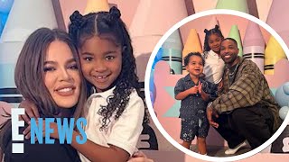 Khloé Kardashian Opens Up About quotHaving A Really Hard Timequot With True Starting First Grade  E News [upl. by Malory]