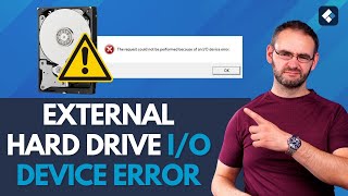 2024 New How to Fix External Hard Drive IO Device Error in Windows 1011 [upl. by Ahsen671]