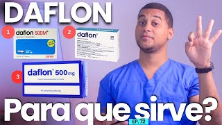 DAFLON PARA QUE SIRVE  3 COSAS  MEDICAMENTOS [upl. by Ahsiuqet]