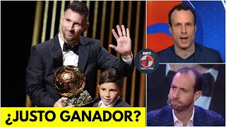 EL BALÓN DE ORO a LIONEL MESSI es más un HOMENAJE que un premio  Fuera de Juego [upl. by Jeb]