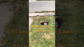 Robot lawn mower with no barrier wires [upl. by Meit]