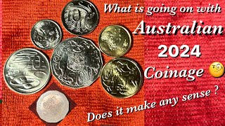 Australian 2024 coinage Something odd is going on with it [upl. by Aliet805]