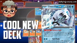 ChienPao ex is the Coolest New Deck  Pokemon TCG Paldea Evolved Deck List  Matches [upl. by Akemed]