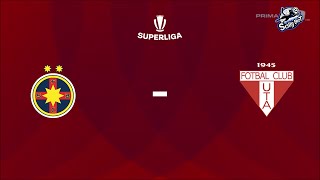 FCSB Vs UTA Arad Etapa 8 SuperLiga 20242025 live [upl. by Erdua]