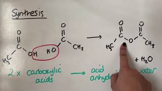 Acid anhydrides [upl. by Einnek432]