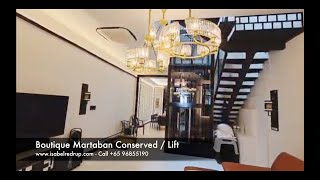 Boutique Martaban Conserved  Lift  The Amazing Houses of Isabel Redrup  Call Sue 65 96855190 [upl. by Solracsiul]