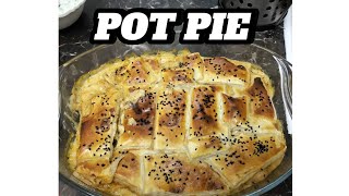 Quick and easy POT PIE recipe  Fozia home cooking [upl. by Tamqrah]