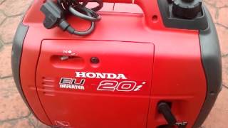 honda eu20i Generator 發動與躁音品質 [upl. by Iras]