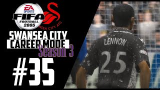 FIFA 2005  CAREER MODE SWANSEA CITY 35  TACTICAL SWITCHUP [upl. by Oigaib]