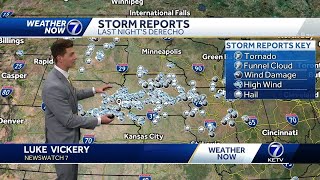 Friday May 24th Last nights derecho and the weekend forecast [upl. by Anna-Diana]