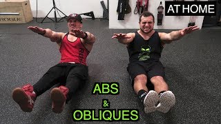 Intense 5 Minute At Home Abs amp Obliques Workout [upl. by Croom]