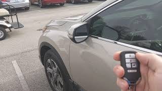 Keyless lock answer back on a Honda CRV EX and above [upl. by Wyatt991]