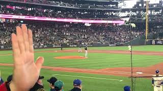 DBacks  Mariners Live Josh Rojas Leadoff HomeRun [upl. by Orestes]