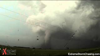 Tornado South of Alpena South Dakota  June 18 2014 [upl. by Ahsenrac]