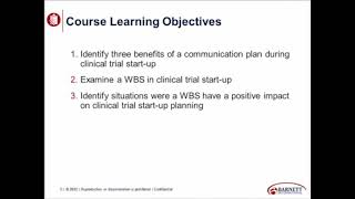 Clinical Trial StartUp Using a Work Breakdown Structure WBS for Effective Planning [upl. by Euqitsym]