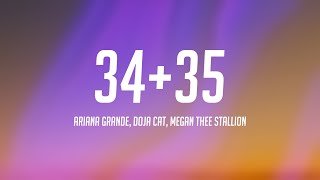 3435  Ariana Grande Doja Cat Megan Thee Stallion Onscreen Lyrics 🌋 [upl. by Odnesor]