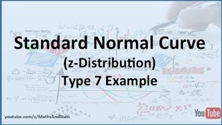 zDistribution Probabilities Type 7 [upl. by Eahs]