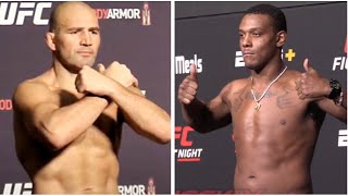 UFC 283 OFFICIAL WEIGHINS Glover Teixeira vs Jamahal Hill [upl. by Ahsiet468]