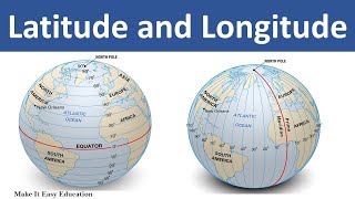 LATITUDE AND LONGITUDE  SOCIAL STUDIES  HOW TO FIND THE COORDINATES ON THE EARTH  GEOGRAPHY [upl. by Seve227]