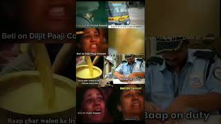 Diljeet concert viral girl meme  shorts funny [upl. by Adnilg30]