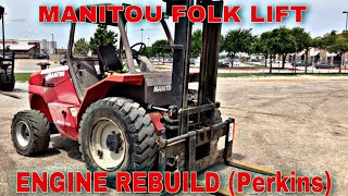 Perkins 1104C44TA Engine Rebuild Manitou [upl. by Hunt]