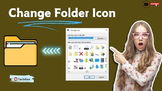 How to change folder icon  Windows 10 [upl. by Eednas]