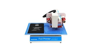 Digital Foil Printer 8025 Install Machine [upl. by Nylrehs]