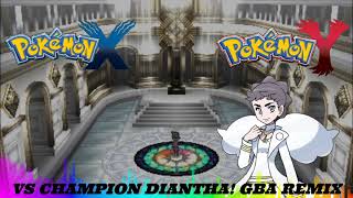 ★Champion Diantha Battle Theme •GBA Remix•  ◓Pokémon X and Y◓ [upl. by Ahseiyn]