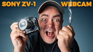 How to use the Sony ZV1 as a USB WEBCAM [upl. by Thilde163]