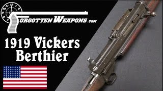 VickersBerthier 1919 US Trials Rifle Second Type [upl. by Lebasiram]