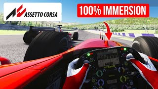 A chaque fois je mets mon CASQUE VR jai peur sur Assetto Corsa [upl. by Ahsekim]