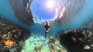 Snorkeling at Honaunau Bay 4K [upl. by Oivlis]