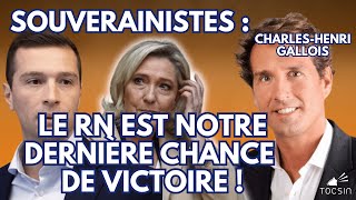 quotLe RN est le premier parti souverainiste de France quot  CharlesHenri Gallois [upl. by Masao281]