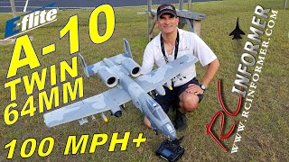 Eflite A10 THUNDERBOLT Twin 64mm EDF Jet  5 Part Video Series Intro By RCINFORMER [upl. by Flannery980]