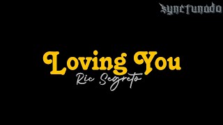 LOVING YOU  RIC SEGRETO  KARAOKE  MINUS ONE [upl. by Divan16]