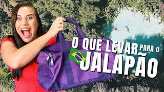 Bagagem para o Jalapão O que levar e vestir [upl. by Airrotal]