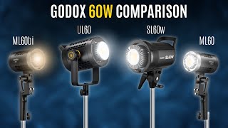 Ultimate 60w Light Showdown \\ All Godox 60w lights [upl. by Haberman]