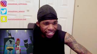 BLACK PANTHER VS BATMAN CARTOON BEATBOX BATTLES REACTION [upl. by Dino465]