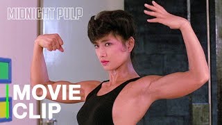 80s Japanese bae fights Jackie Chan amp gang  Clip from quotMy Lucky Starsquot 1985 [upl. by Nyasuh]