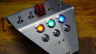 Making Custom LED Indicators for Control Panel [upl. by Celestyn573]