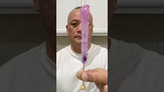 👂 ASMR ESPEEZ ROCK CANDY LOLLIPOP LAVENDER FLAVOR AND EATING SOUNDS 👂asmr shorts [upl. by Bradlee70]