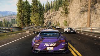 NFS Unbound  The Scenic Route  Longest SClass Race In The Game w AMG GT Black Series [upl. by Ahterahs]