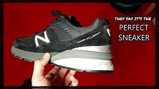 New Balance 990 v5 unboxing and review [upl. by Cardinal]