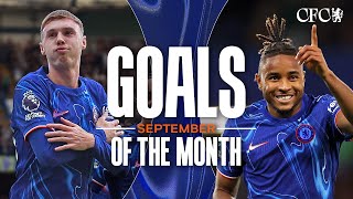 September Goals of the Month  Palmer JRK Jackson Bronze and more  Chelsea FC 202425 [upl. by Ebeohp]