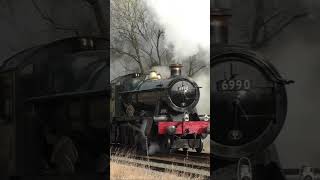 Shorts Worth Valley Railway Gala Preview  6990 Witherslack Hall [upl. by Bridge346]