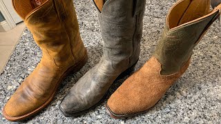 Cowboy Boots including Rios of Mercedes Lucchese Fenolio Zerrows Viberg and more [upl. by Basham483]