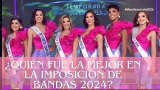 IMPOSICIÓN DE BANDAS MISS VENEZUELA 2024 [upl. by Silas]