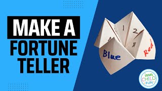 How to Make a Paper Fortune Teller [upl. by Enohpesrep29]