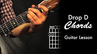 Drop D Chord Shapes [upl. by Barina206]