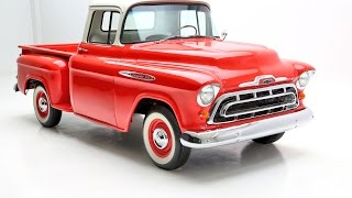 1957 Chevrolet 3100 stepside pickup [upl. by Riess]